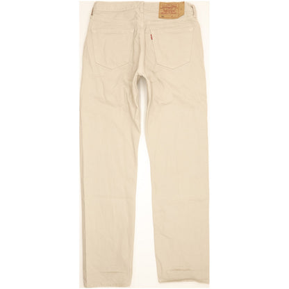 Levi's 501 Men Beige Straight Regular Jeans W33 L33