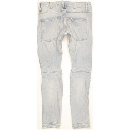 G-Star 5620 3D Men Blue Skinny Slim Stretch Jeans W32 L32
