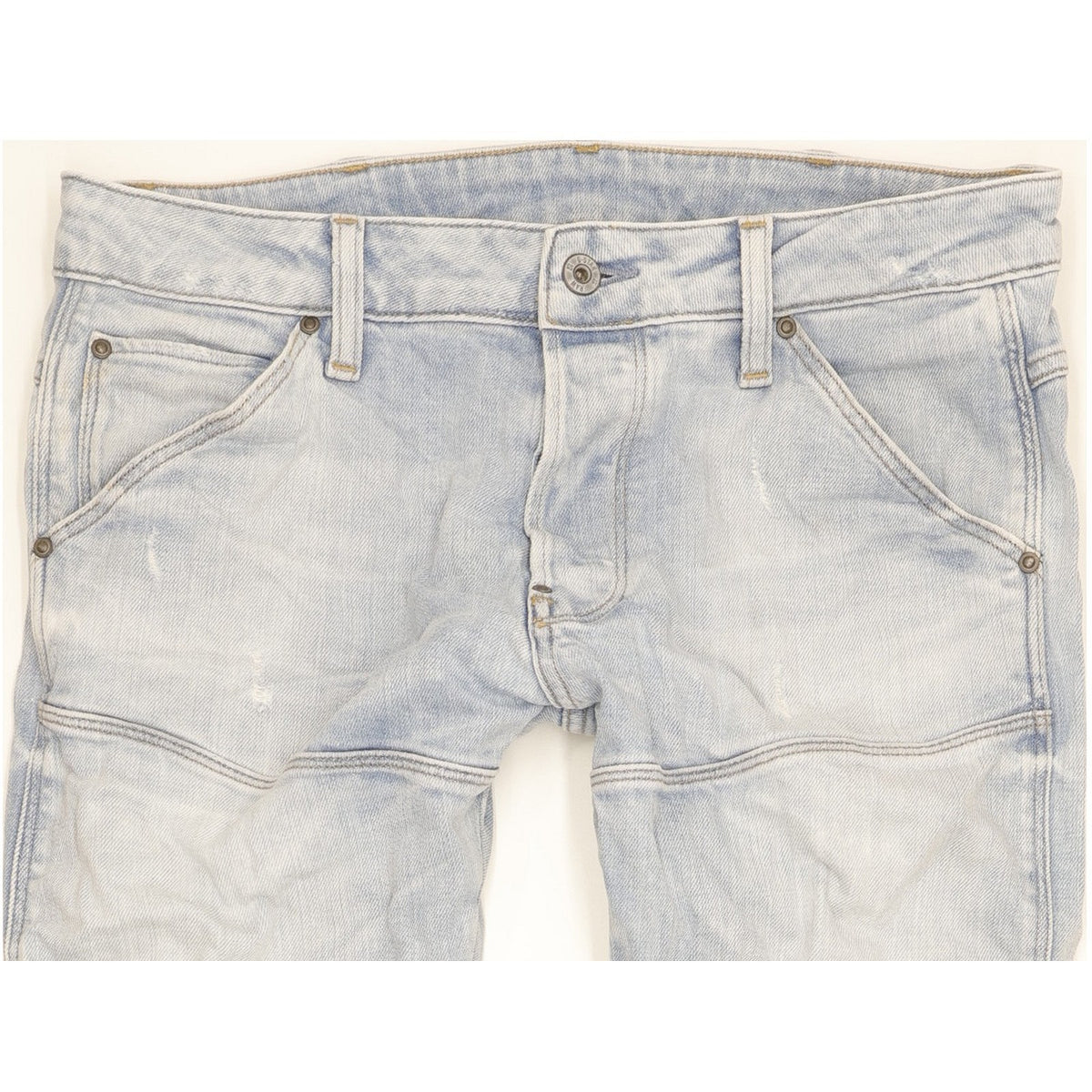 G-Star 5620 3D Men Blue Skinny Slim Stretch Jeans W32 L32