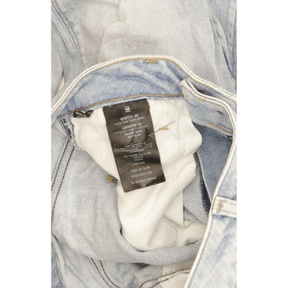 G-Star 5620 3D Men Blue Skinny Slim Stretch Jeans W32 L32