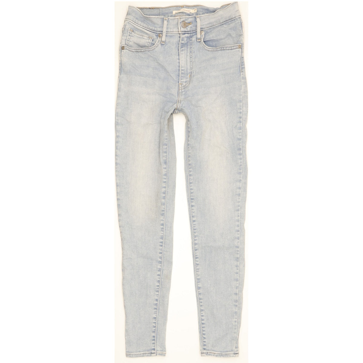 Levi's Mile Women Blue Skinny Slim Stretch Jeans W24 L27