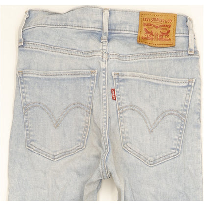 Levi's Mile Women Blue Skinny Slim Stretch Jeans W24 L27
