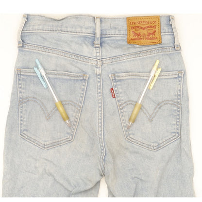 Levi's Mile Women Blue Skinny Slim Stretch Jeans W24 L27