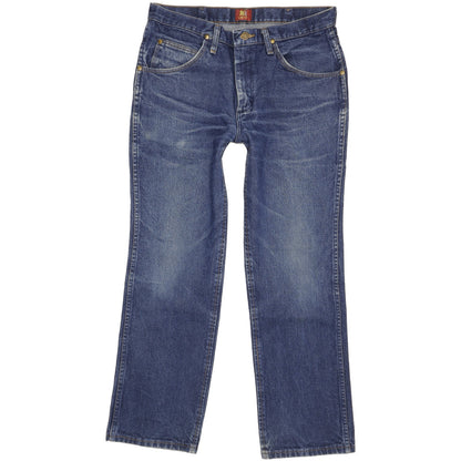 Wrangler Men Blue Straight Regular Jeans W33 L29