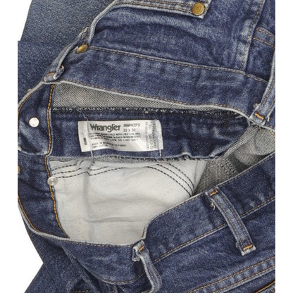 Wrangler Men Blue Straight Regular Jeans W33 L29