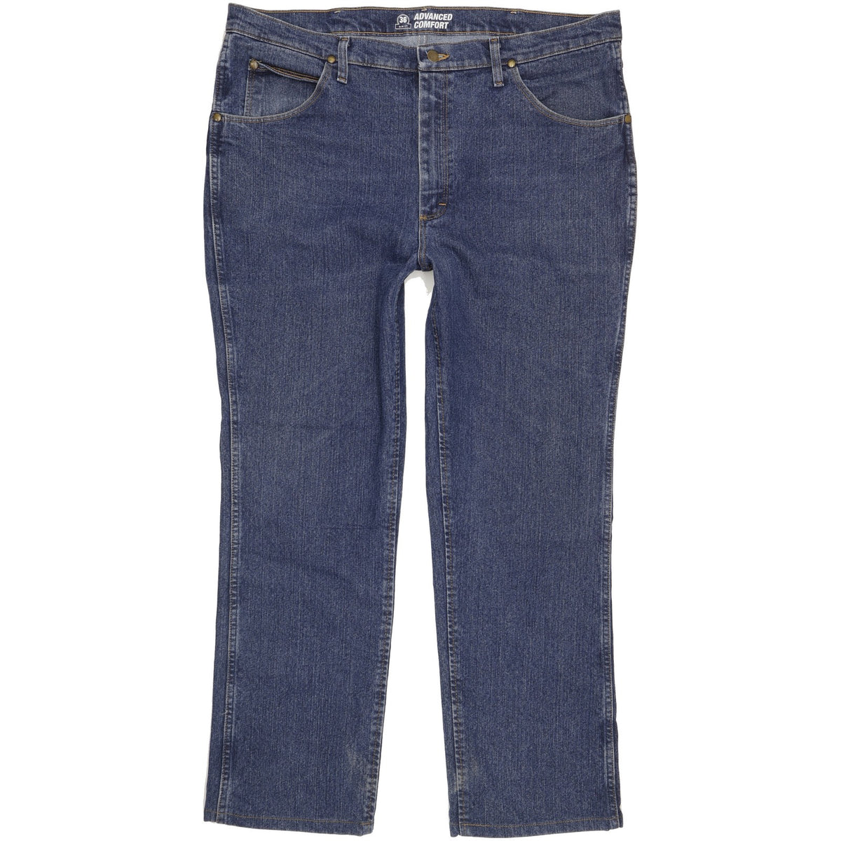 Wrangler Men Blue Straight Slim Jeans W40 L31