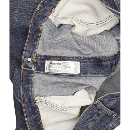 Wrangler Men Blue Straight Slim Jeans W40 L31