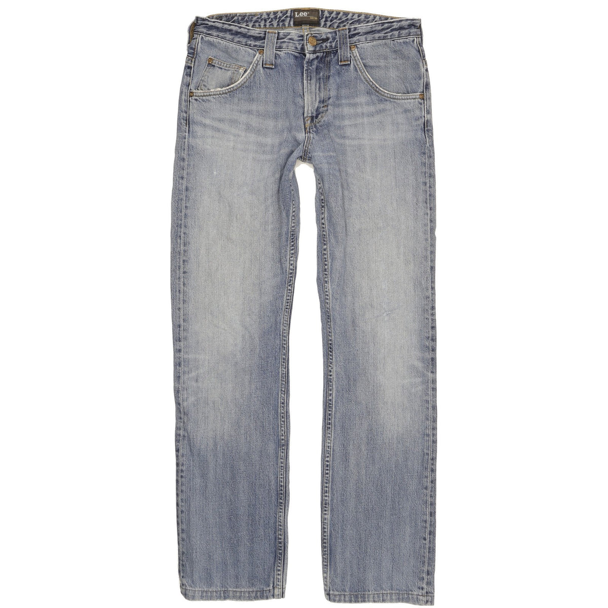 Lee Clark Men Blue Straight Regular Jeans W31 L32