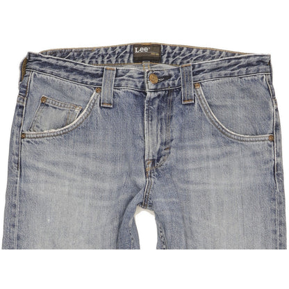 Lee Clark Men Blue Straight Regular Jeans W31 L32