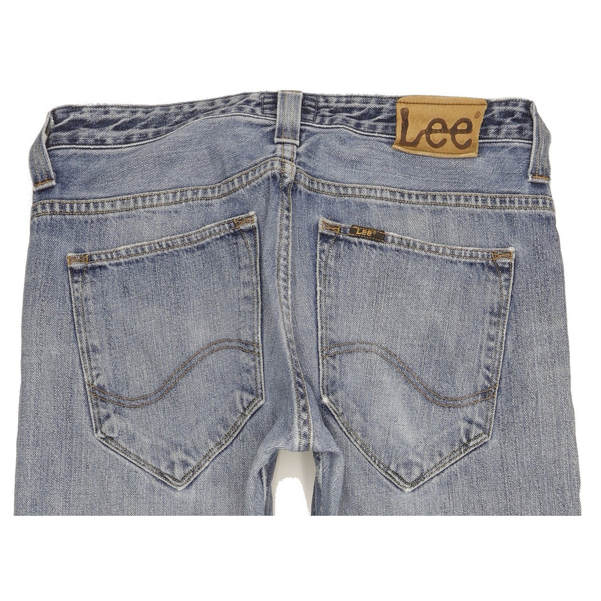 Lee Clark Men Blue Straight Regular Jeans W31 L32