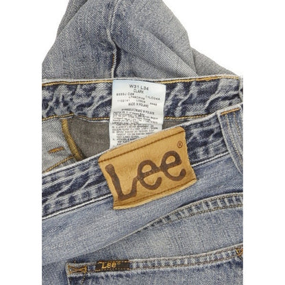 Lee Clark Men Blue Straight Regular Jeans W31 L32