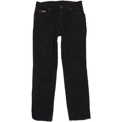 Wrangler Texas Men Black Straight Regular Jeans W34 L32