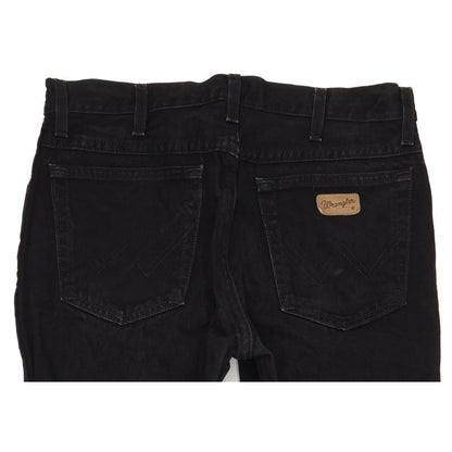 Wrangler Texas Men Black Straight Regular Jeans W34 L32