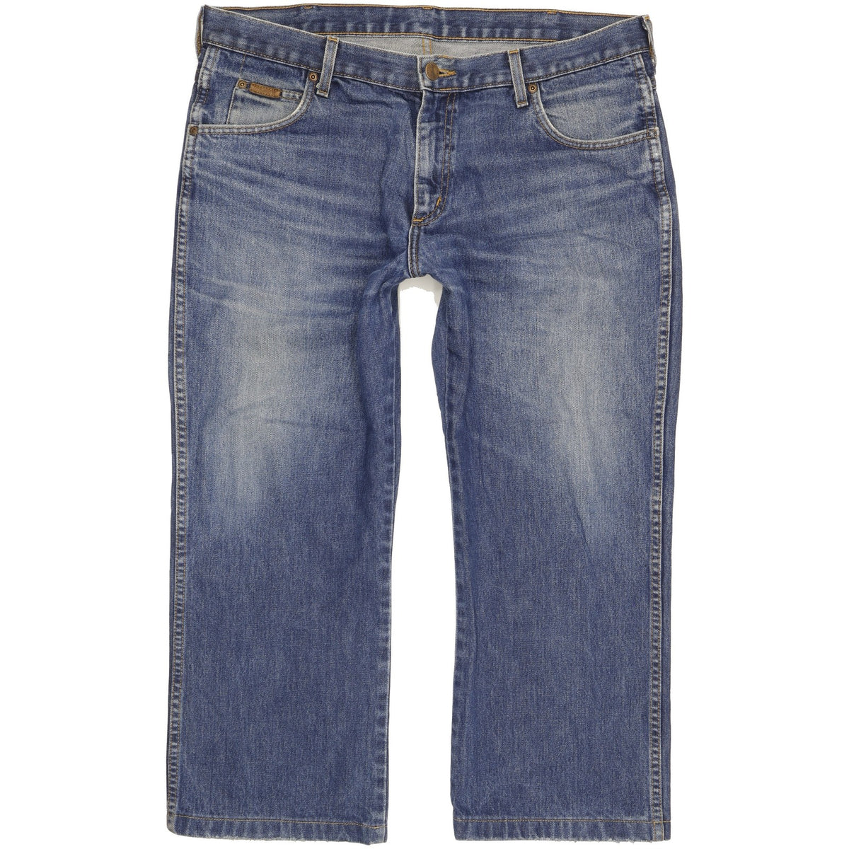 Wrangler Men Blue Straight Regular Jeans W36 L25
