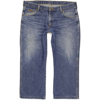 Wrangler Men Blue Straight Regular Jeans W36 L25