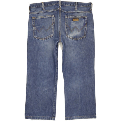 Wrangler Men Blue Straight Regular Jeans W36 L25