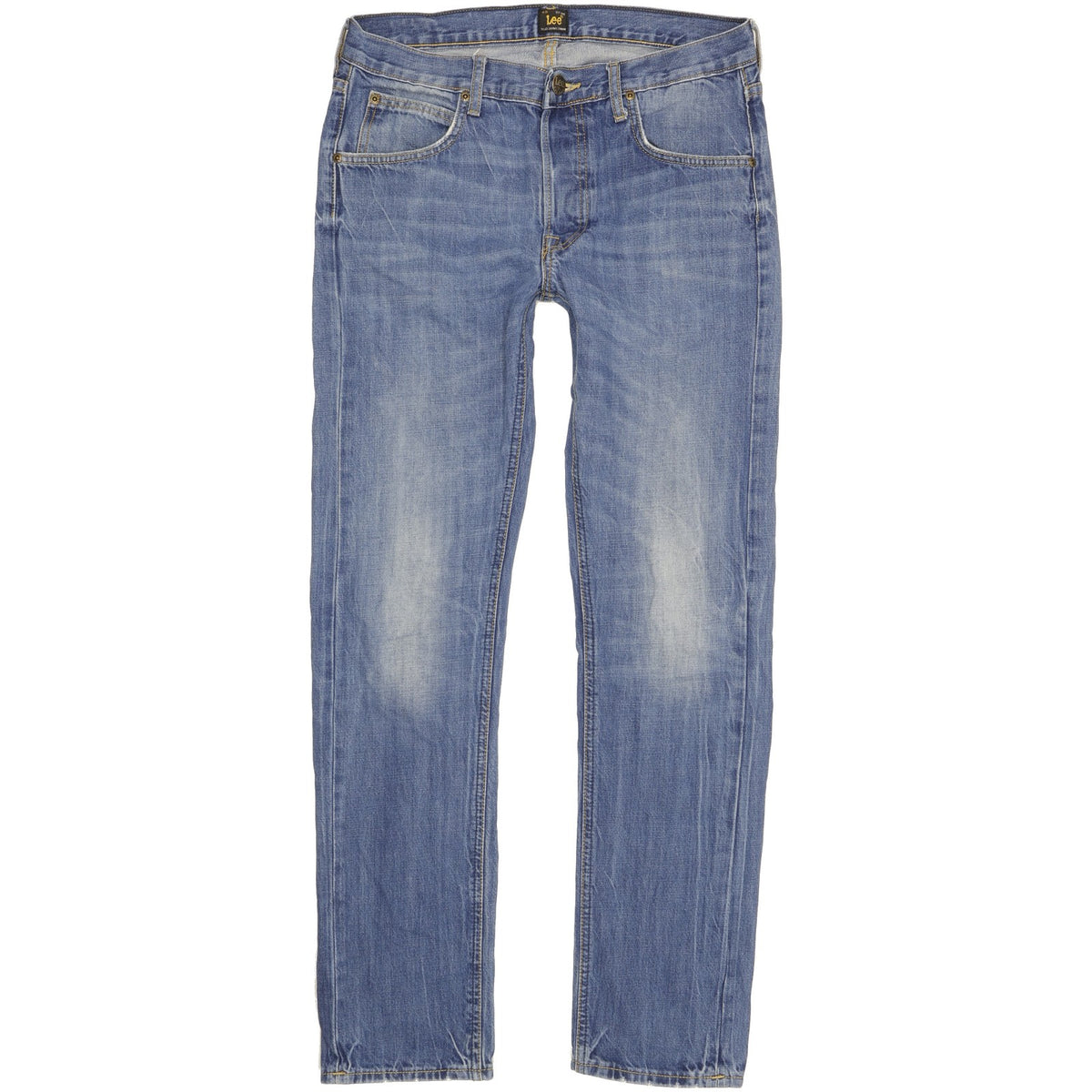 Lee Daren Men Blue Straight Slim Jeans W30 L32
