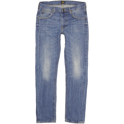Lee Daren Men Blue Straight Slim Jeans W30 L32
