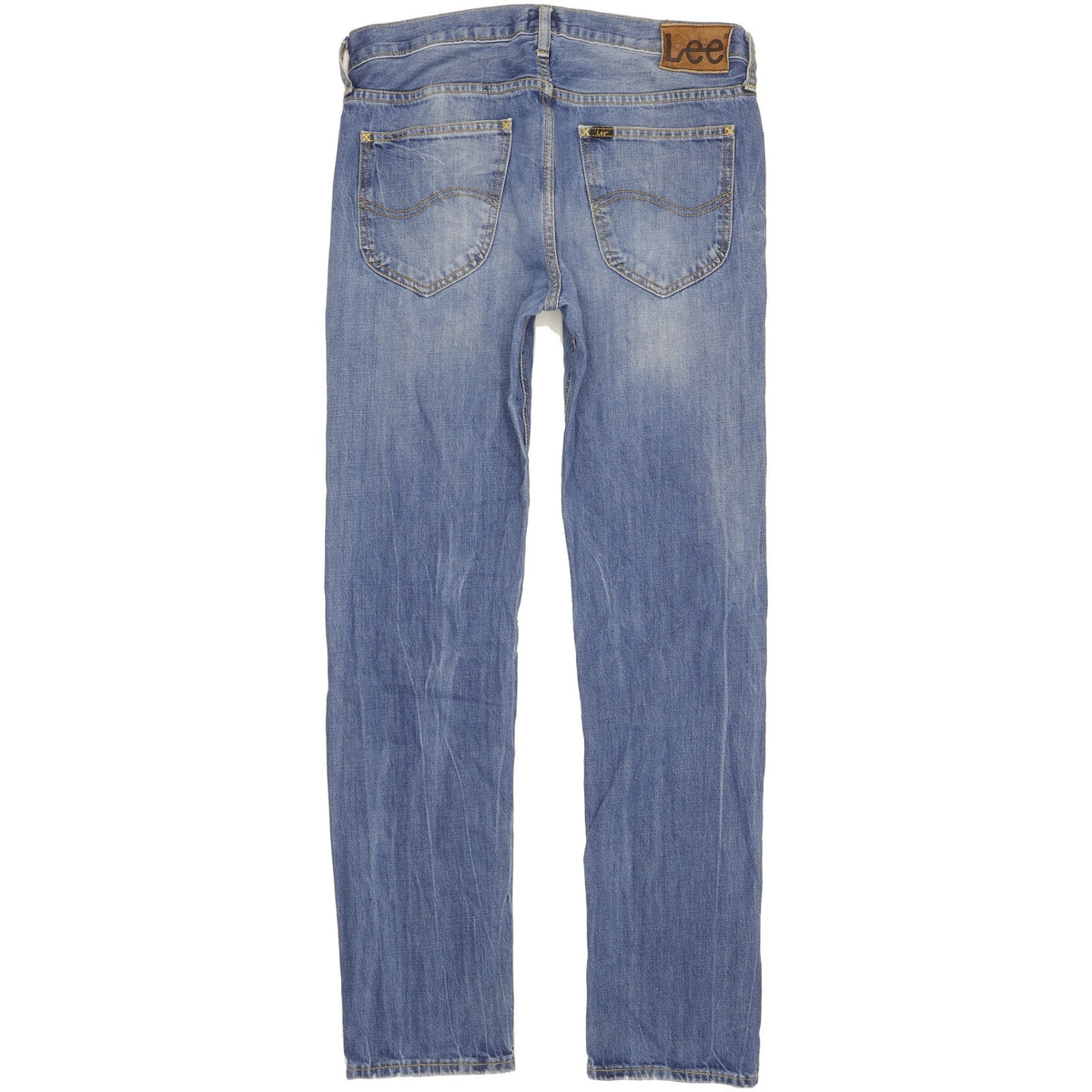 Lee Daren Men Blue Straight Slim Jeans W30 L32