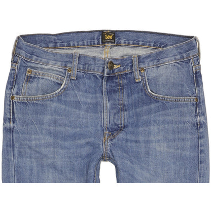 Lee Daren Men Blue Straight Slim Jeans W30 L32