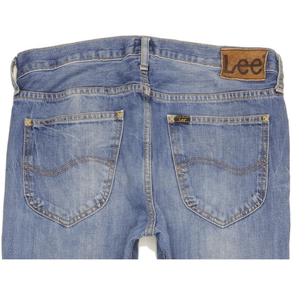 Lee Daren Men Blue Straight Slim Jeans W30 L32