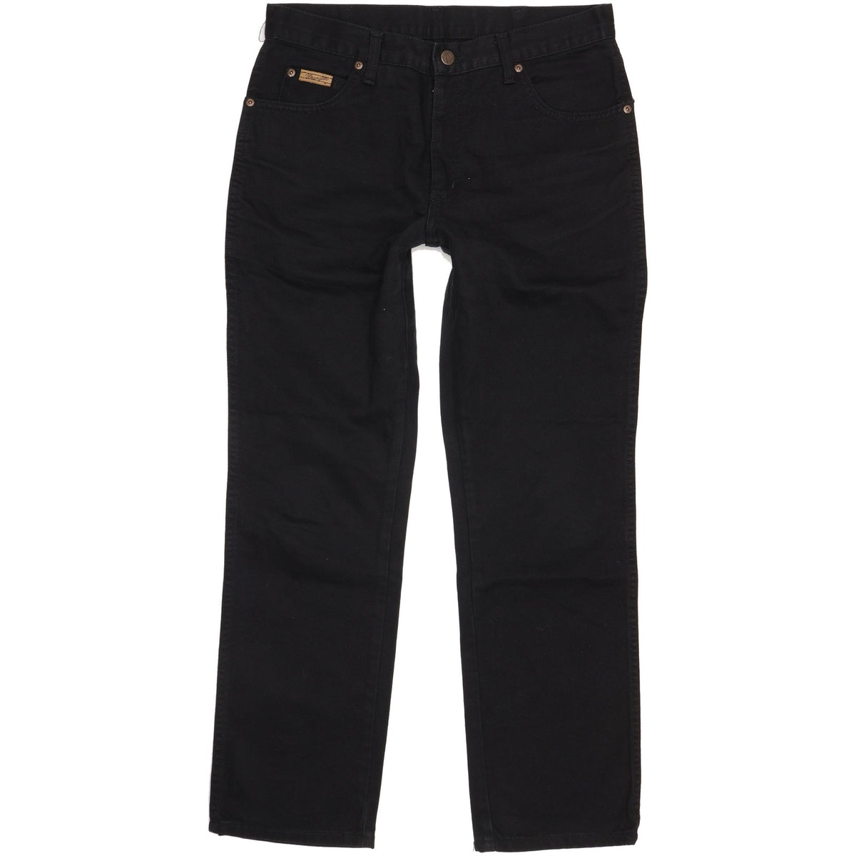 Wrangler Texas Men Black Straight Regular Jeans W33 L30