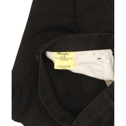 Wrangler Texas Men Black Straight Regular Jeans W33 L30
