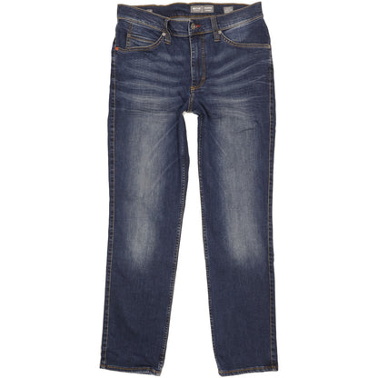 Mustang Tramper Men Blue Tapered Slim Stretch Jeans W32 L31