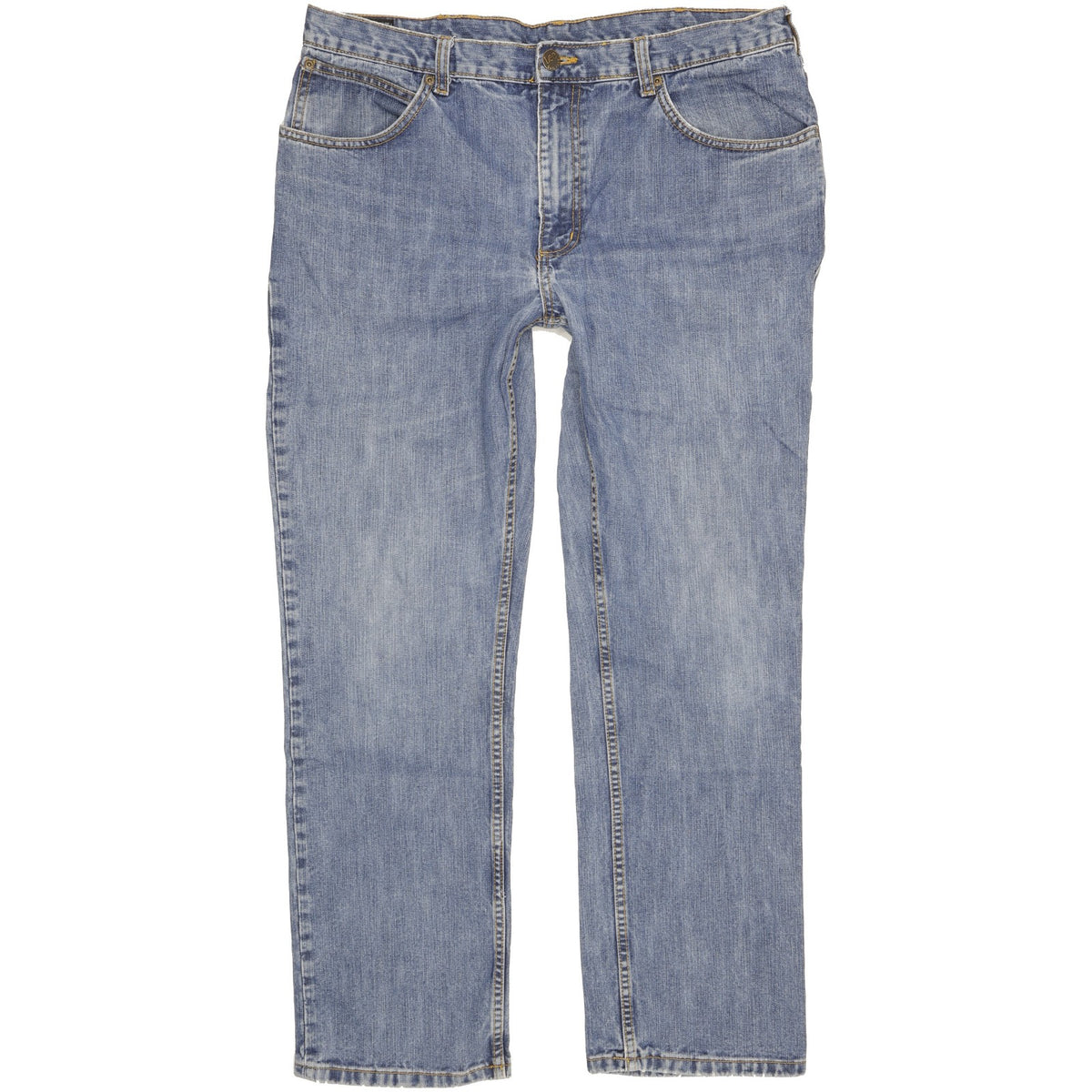 Lee Brooklyn Men Blue Straight Regular Jeans W38 L30