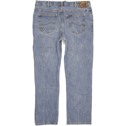 Lee Brooklyn Men Blue Straight Regular Jeans W38 L30