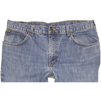 Lee Brooklyn Men Blue Straight Regular Jeans W38 L30