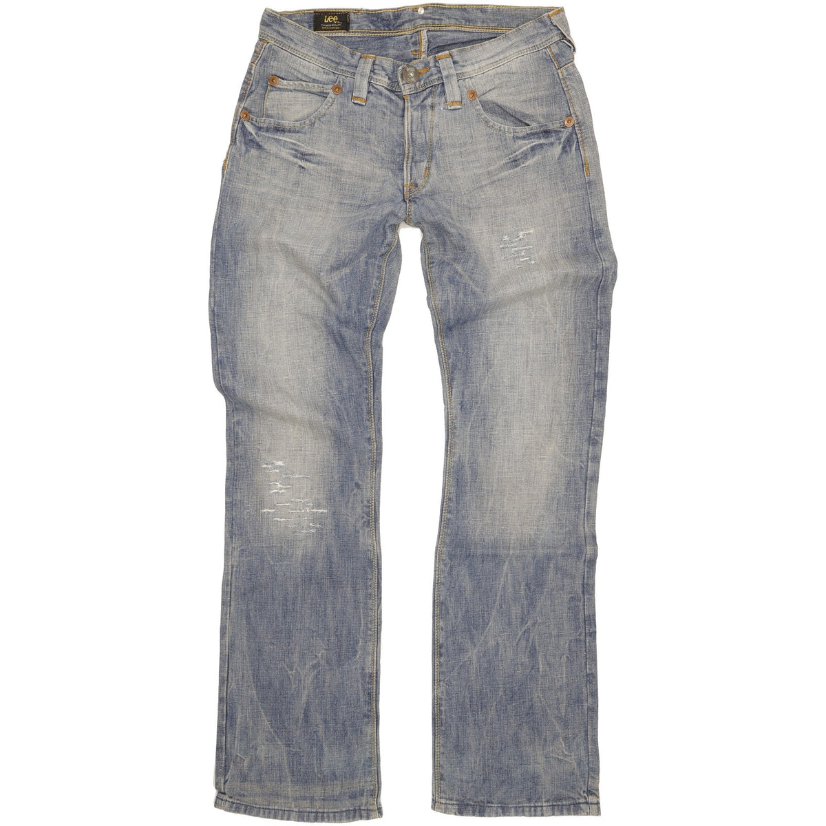 Lee Roscoe Men Blue Straight Regular Jeans W32 L34