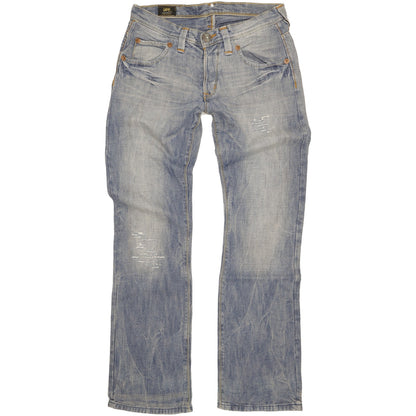 Lee Roscoe Men Blue Straight Regular Jeans W32 L34