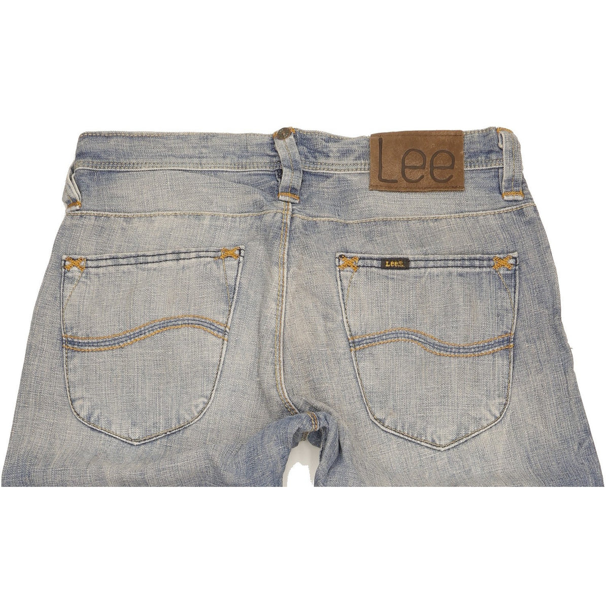Lee Roscoe Men Blue Straight Regular Jeans W32 L34