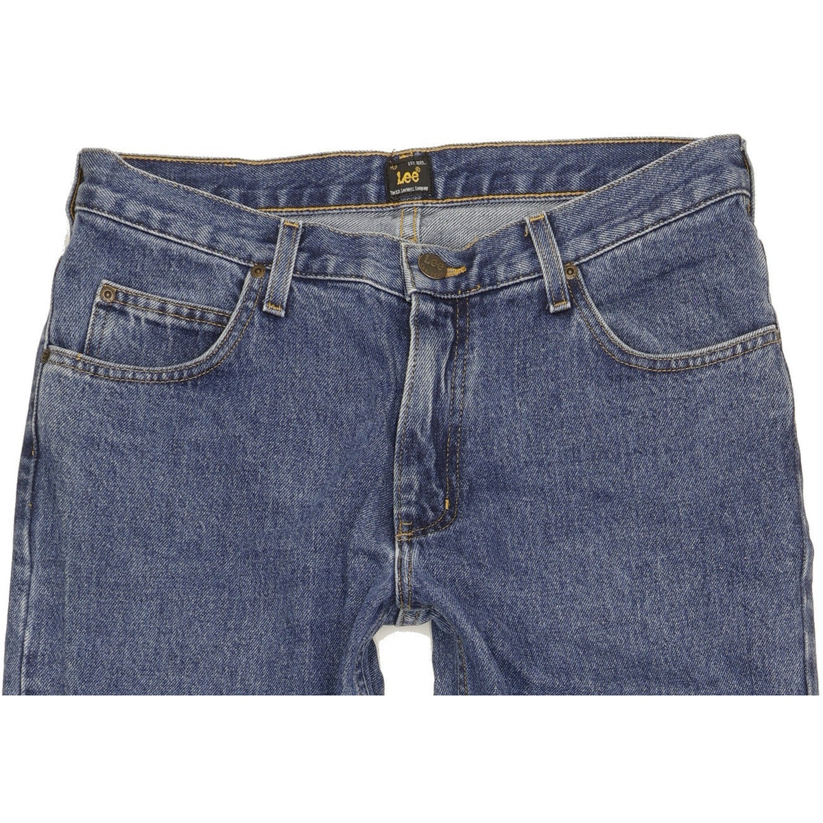 Lee Brooklyn Men Blue Straight Regular Jeans W33 L29