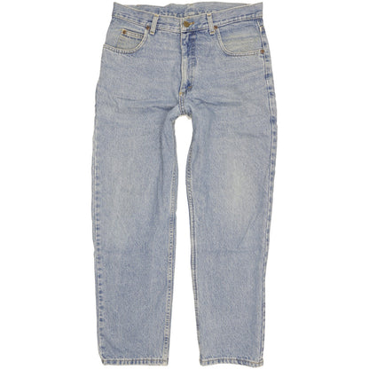 Lee Men Blue Straight Regular Jeans W34 L29