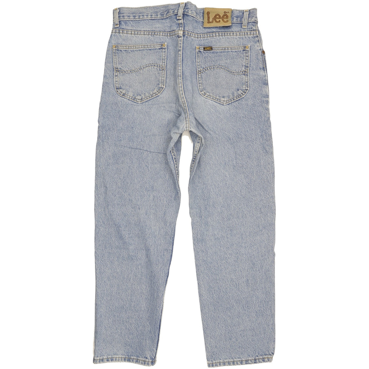 Lee Men Blue Straight Regular Jeans W34 L29