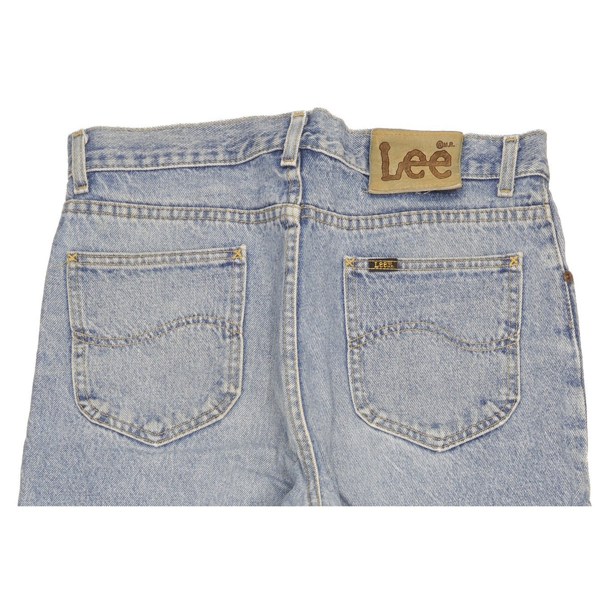 Lee Men Blue Straight Regular Jeans W34 L29