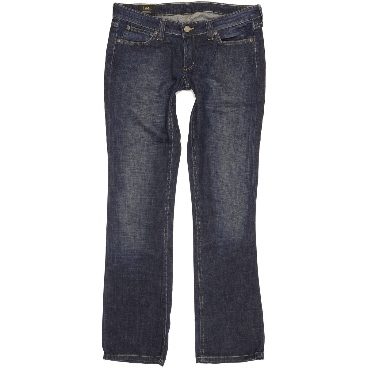 Lee Madox Men Blue Straight Slim Stretch Jeans W31 L33