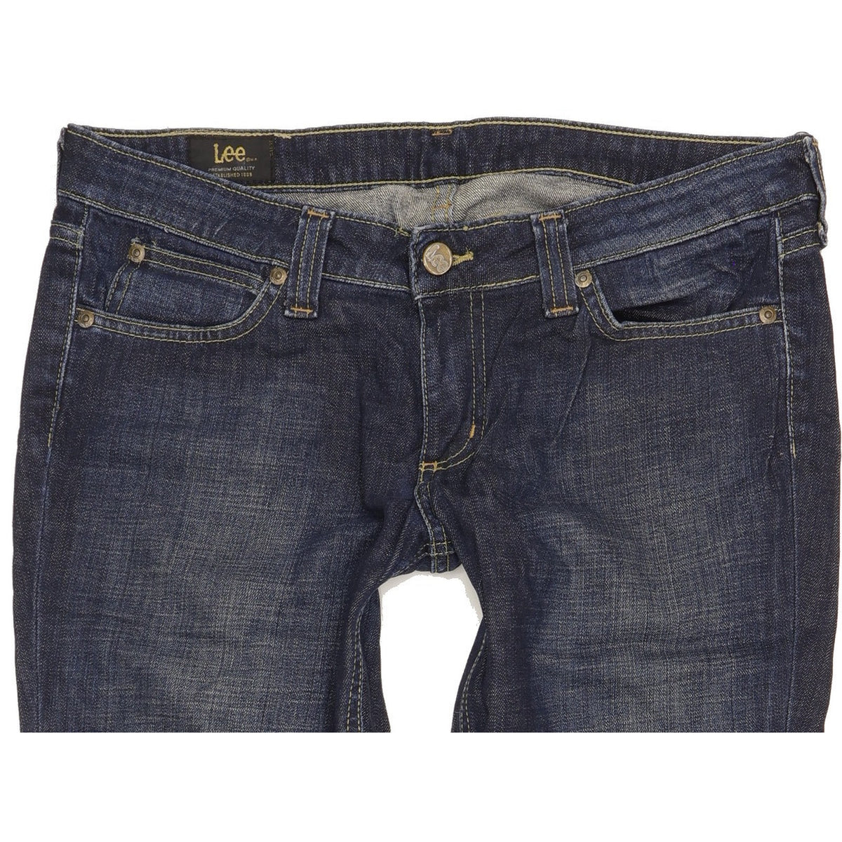 Lee Madox Men Blue Straight Slim Stretch Jeans W31 L33