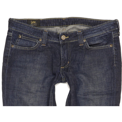 Lee Madox Men Blue Straight Slim Stretch Jeans W31 L33