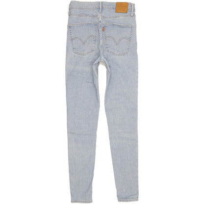Levi's Mile Blue Skinny Slim Stretch Jeans High Waisted W30 L31