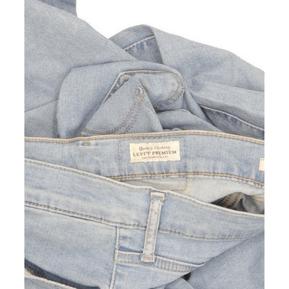 Levi's Mile Blue Skinny Slim Stretch Jeans High Waisted W30 L31