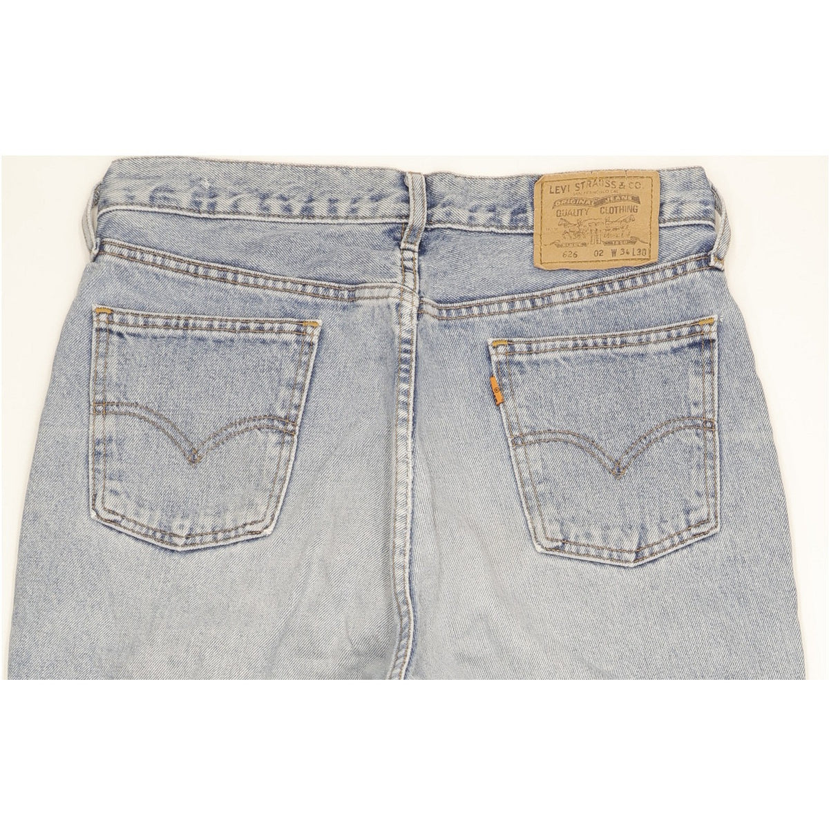 Levi's 626 Men Blue Tapered Relaxed Jeans W34 L30