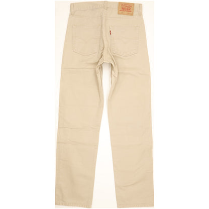 Levi's 521 Men Beige Straight Regular Jeans W31 L32