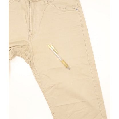 Levi's 521 Men Beige Straight Regular Jeans W31 L32