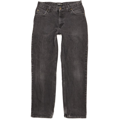 Lee Brooklyn Men Black Straight Regular Jeans W32 L30