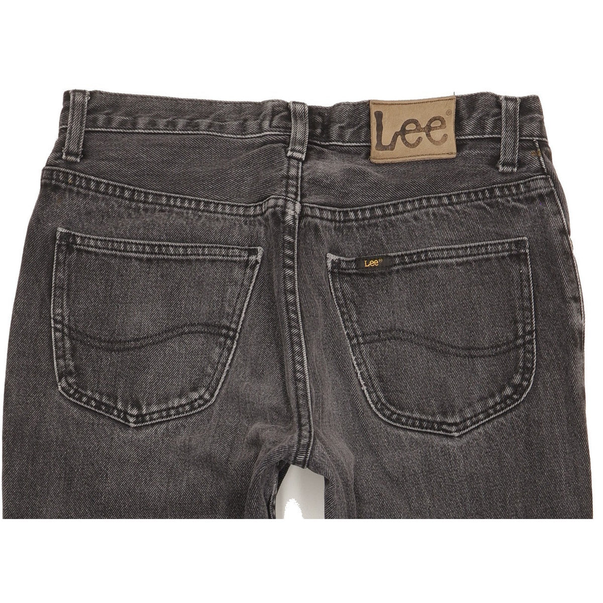 Lee Brooklyn Men Black Straight Regular Jeans W32 L30