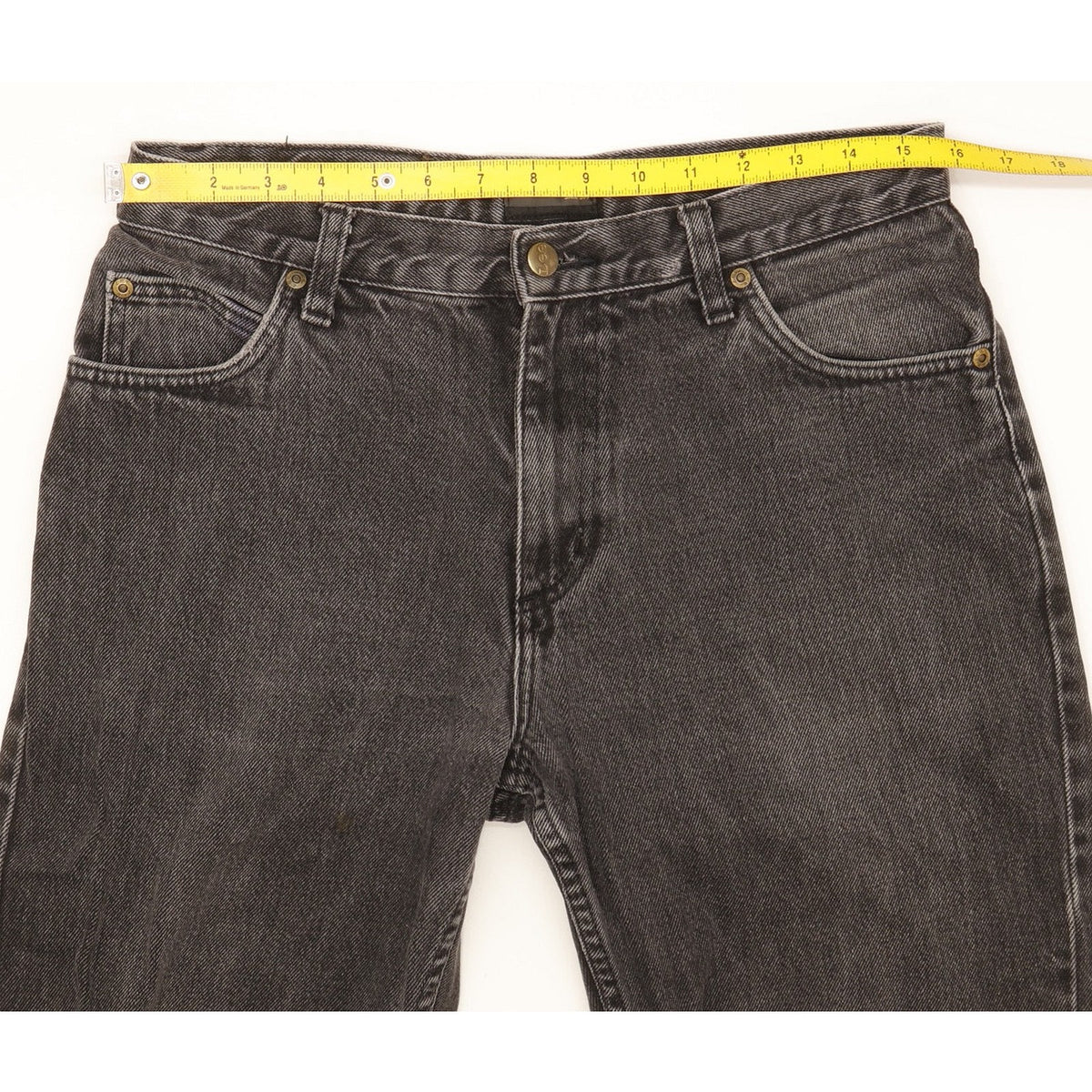 Lee Brooklyn Men Black Straight Regular Jeans W32 L30