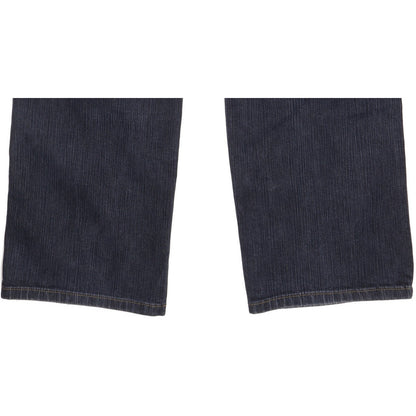 Wrangler Durable Quality Men Blue Straight Regular Stretch Jeans W38 L30